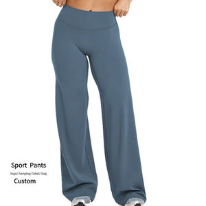 Leggings de Yoga para Mujer, Cómodos, Suaves, de Cintura Alta, Control de Abdomen, Pierna Recta, Secado Rápido, Transpirables, Talla Grande - Product Image 1