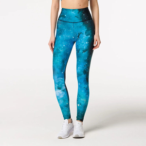 Legging de fitness pour femmes de la meilleure qualité avec service OEM à motif solide en tissu respirant unique - Product Image 5