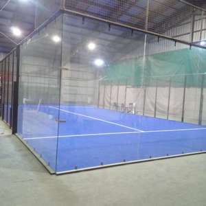 Campo da Paddle Tennis panoramico: visione trasparente a 360 ° e Design ammortizzante sicuro consentono ogni confronto preciso - Product Image 4