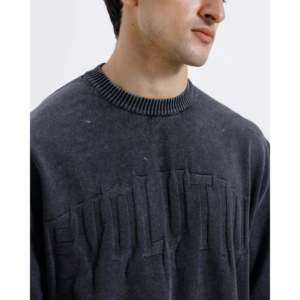 เสื้อสเวตเตอร์แขนยาวคอกลมผ้าฝ้าย 100% สำหรับผู้หญิง สไตล์ลำลอง ไม่เป็นขุย มีโลโก้ด้านหน้า ลายวอช สำหรับใส่ในฤดูใบไม้ร่วง - Product Image 2