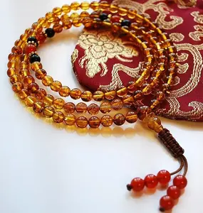 Belles perles de résine époxy de 10mm transparentes Paar Tasbih pour la fabrication de bijoux religieux vente de stock bon marché 99 chapelets islamiques - Product Image 5