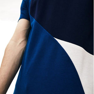 2023 camisetas de cuello redondo para hombres de alta calidad al por mayor de moda a granel patrón sólido con estilo Camisetas cuello redondo 220 gramos peso de tela - Product Image 5