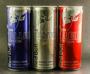 Bebida Energética Red Bull Edición Especial Roja, Azul, Plateada y Amarilla, Suministro al por Mayor - Product Image 3