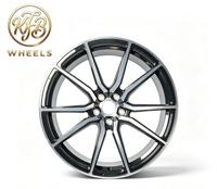 Mercedes Benz C63 AMG E63 AMG CLA45 Performance için KFB Özel Dövme Jantlar, Konkav Jantlar