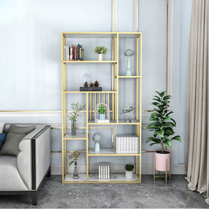 ชั้นวางของตกแต่งห้องนั่งเล่นทำมือจากไม้และเหล็ก รุ่น KTB68100 - Product Image 3
