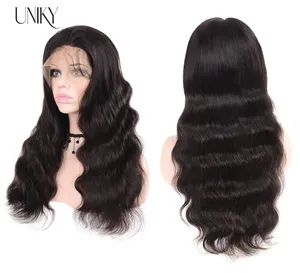 13x6 Deep Wave Hd Transparent Lace Frontal Wig Raw Indian Hair Lace Front Wigs Glue-less Lace Closure Curly Wig