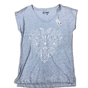 Cantidad a granel etiqueta personalizada Super calidad suelta camiseta deportes entrenamiento correr gimnasio Fitness Yoga camisetas casuales para mujeres - Product Image 1