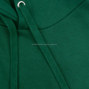 Sudaderas con Capucha para Hombre, 100% Algodón Grueso, Estilo Urbano Verde, Fabricación de Ropa de Invierno Personalizada, Tinte Liso, Venta al Por Mayor - Product Image 3
