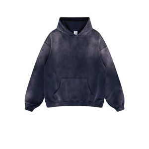 Sudadera con Capucha Unisex de Invierno, Corte Regular, Informal, de Forro Polar, con Estampado Personalizado, Logotipo Personalizado, Hombros Caídos, Gruesa, Colores Personalizados, 100% Algodón - Product Image 1