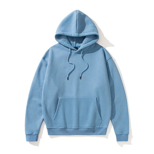 Venta al por mayor OEM de alta calidad coloridas sudaderas con capucha de algodón logotipo personalizado liso grueso pesado de gran tamaño sudaderas con capucha en blanco - Product Image 4