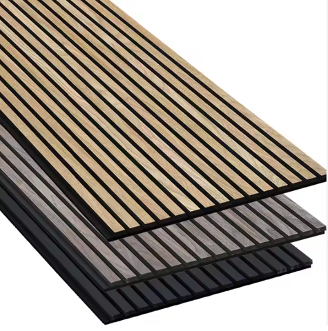 Custom Size MDF Modular Soundproof Acoustic Ceiling Boards Wall Panels Waterproof Solid Wood Rubber/Pine Living Room Bedroom