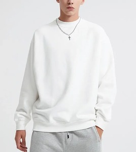 เสื้อกันหนาวมีฮู้ดสำหรับผู้ชาย, เสื้อกันหนาวผ้าฝ้ายหนาสีทึบ500GSM โลโก้ตามสั่งใหม่สำหรับฤดูใบไม้ร่วงฤดูหนาว - Product Image 2