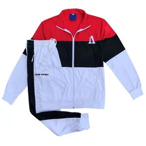 Survêtement d'automne pour hommes de haute qualité 100% coton vêtements de sport survêtement ensemble de sport à fermeture éclair complète vêtements décontractés survêtement pour hommes - Product Image 2