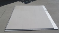 Carreaux de pierre calcaire blanc pur 2026 2x30x60cm, finition flammée, polie, brossée, cuir, coupée au scie, lisse, fabriquée en usine, pour extérieur, de Turquie