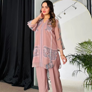 Novedad en ropa exclusiva de diseñador indio paquistaní de calidad superior Salwar Kameez, ropa de fiesta nupcial, Festival de Ropa Étnica - Product Image 1