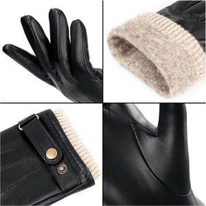High Quality Comfortable Fit Custom Design Winter Casual Outdoor <b>Touch</b> <b>Screen</b> Professional Durable Genuine Leather Motorbike - Product Image 3