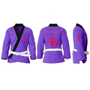 Kimono de Jiu Jitsu Brasileño Personalizado al por Mayor, Tejido de Perlas, Algodón, Ajuste Atlético, Uniforme Duradero de BJJ - Product Image 3