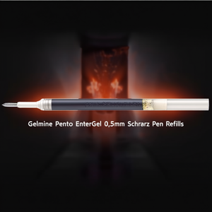 Gelmine Pentel EnerGel 0,5mm Schwarz <b>Pen</b> <b>Refills</b> - Product Image 3