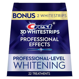 (T&D) 3D Whitestrips Professional Effects – Kit de Blanqueamiento Dental, 22 Tratamientos (20 + 2 de Regalo), Cada uno con 1 Superior/1 Inferior - Product Image 2