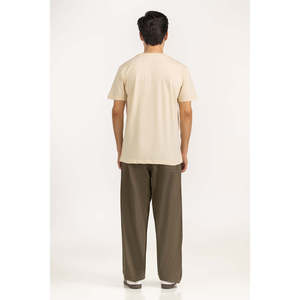 เสื้อยืดเจอร์ซีย์ฟิตเนส MN-TS-SS25-055 ทรงหลวม 240G 300G ผ้าฝ้าย พิมพ์ลายสกรีน ปักลายตามสั่ง ผู้ผลิต OEM ODM - Product Image 5