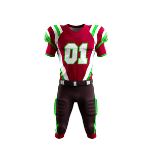 Uniforme de fútbol americano para hombres Ropa deportiva cómoda popular con mangas cortas para jugadores de fútbol jóvenes - Product Image 2