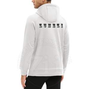 100% coton hommes coupe régulière hiver sweats à capuche vêtements de sport en gros décontracté polaire doublé sweat séchage rapide respirant - Product Image 3