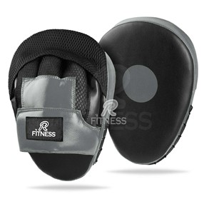 Shock Absorbing Focus Pads for Muay Thai and Kickboxing PU Leather Boxing Mitts with Thick <b>Foam</b> <b>Padding</b> for long sessions. - Product Image 5