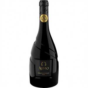 AUSTO Chardonnay Varietale Oak 750ml Rich Oaked Italian <b>Wine</b> Made in Italy 6 Bottles Per Box - Product Image 2