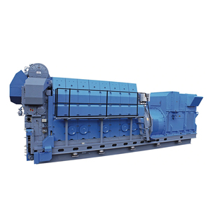Groupe électrogène diesel HFO de 8,73 MW, groupe électrogène à huile lourde pour l'alimentation en énergie industrielle continue - Product Image 1