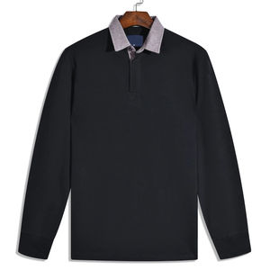 Polo de Rugby a Rayas para Hombre de Alta Calidad - Duradero, Cómodo e Ideal para Uso Casual y Estilo Deportivo - Product Image 1