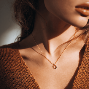 Mode minimaliste géométrique griffe réglage personnalisé pendentif collier plaqué or lien chaîne Imitation perle OEM ODM laiton bijoux - Product Image 2