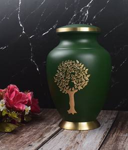 Urnas para cenizas humanas para adultos, hechas a mano, decorativas, cremación funeraria, urnas de varios colores para cenizas de adultos - Product Image 1