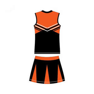Tenues de cheerleading surdimensionnées pour l'entraînement, 100% polyester, séchage rapide, respirantes, meilleures ventes, dernier design pour femmes - Product Image 2