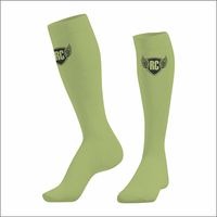 Chaussettes de football antidérapantes et respirantes en Spandex/Polyester pour hommes, idéales pour l'entraînement – Vente en gros de chaussettes montantes personnalisées pour l'entraînement de football