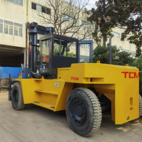 Chine pas cher 20 tonnes 3 tonnes d'occasion Tcm chariot élévateur bon état terrain diesel chariots élévateurs à vendre