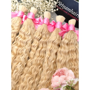 Extensions de cheveux Remy vietnamiennes vierges 100% personnalisables Machine droite naturelle Double trame pour toutes les couleurs de qualité supérieure Premium - Product Image 1