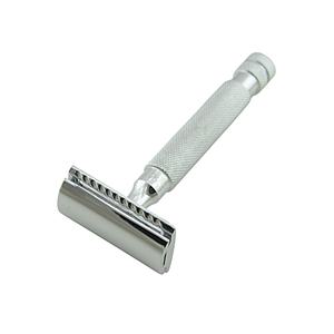 Maquinilla de Afeitar de Seguridad Profesional Kounain de Doble Filo y Una Sola Hoja para Hombres y Mujeres, Mango Duradero de Acero Inoxidable, Opciones de Color Personalizadas - Product Image 2