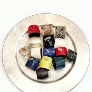 Servilletero y posavasos hechos a mano de fábrica de Vietnam, Material Natural tradicional, modelo artesanal LRC6011 - Product Image 5