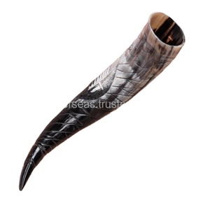 Cuerno de toro de estilo vikingo de la mejor calidad para beber, accesorio Meadery pulido, precio de la India - Product Image 1