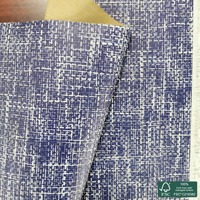 Tissu en voile de coton pur imprimé à la main avec motif à carreaux sur tissu en liège blanc, motif Tattersall