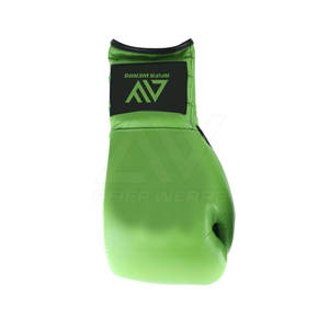 Recién llegado, guantes de boxeo de cuero, equipo de entrenamiento con cordones duradero para lucha y boxeo - Product Image 6