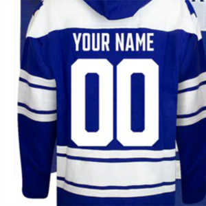Sudadera con capucha de hockey sobre hielo de poliéster personalizada de alta calidad con diseño gratuito Impresión por sublimación Logotipo bordado Nombre del equipo Venta - Product Image 5