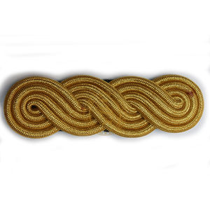 Epaulettes Tradicionales de Piloto de Línea Aérea con Rayas Doradas para Ceremonia - Product Image 5