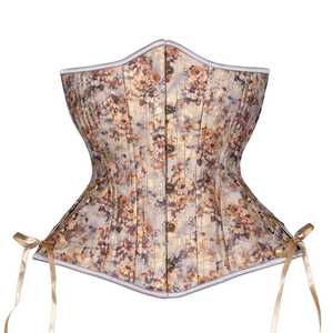 Corset en cuir haut bustier pour femmes réglable à lacets dos désossé conception idéale pour la fête discothèque ou la mode costume porter - Product Image 4
