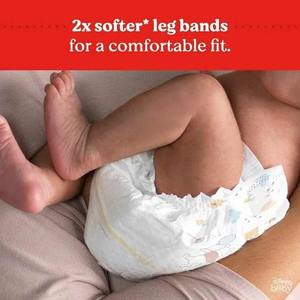 Couches pour bébé Huggies Little Snugglers, taille nouveau-né, 84 ct - Product Image 6
