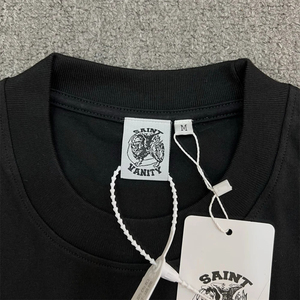 Camiseta de Manga Corta Personalizada con Estampado de Letras a la Moda, Ropa Masculina de Alta Calidad - Product Image 2