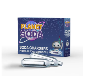 Chargeurs industriels de gaz CO2 haute pression en acier 8g pour fabricants de soda et amateurs d'eau gazeuse modèle bouteilles de gaz 16g - Product Image 6