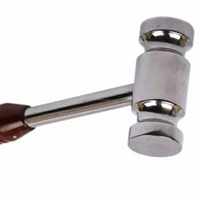World Precision Surgical Bone Hammer Fiber Handle Manual Orthopedic Mallet Stainless Steel Class I ISO13485 Certified Instrument