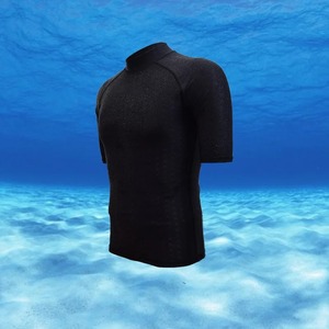 Traje de buceo con protección solar para Surf para hombre, camiseta de protección contra erupciones, traje de baño ajustado de manga larga para nadar, traje de buceo con protección UV flotante - Product Image 5