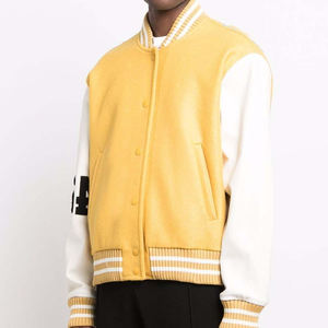 Nueva Chaqueta Varsity de Alta Gama para Hombre, con Revestimiento OEM, Personalizada, Estilo Urbano, Impermeable, Cortavientos, con Cuello Alto, Tallas Grandes - Product Image 5